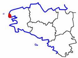 Localisation du Canton de Saint-Renan