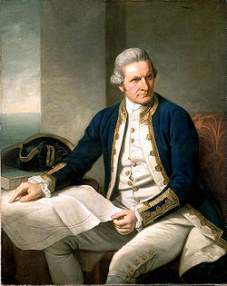James Cook par Nathaniel Dance-Holland (1776).