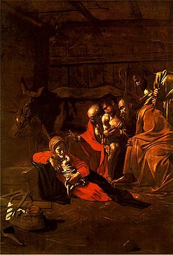 Image illustrative de l'article L'Adoration des bergers (Le Caravage)