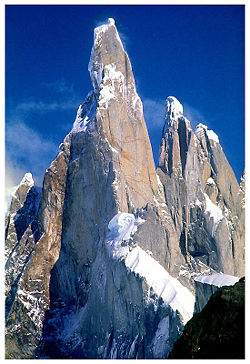 Vue du Cerro Torre.