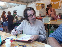 Charles Berberian au Festival de Solliès-ville en 2008.