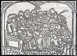 Une illustration de l'édition de Richard Pynson en 1492.