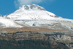 Pic du Collarada vu depuis Villanúa