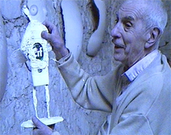 Robert Couturier (Capture d'écran d'une vidéo de l'Encyclopédie audiovisuelle de l'art contemporain)