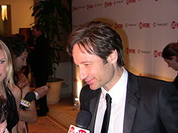 David Duchovny Golden Globe 2009 afterparty.jpg