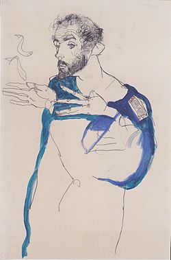 Gustav Klimt en 1913
