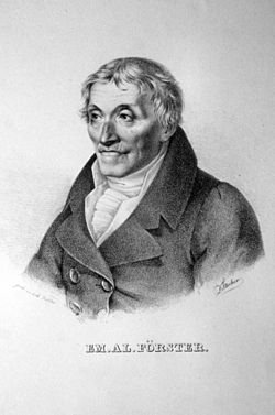 Lithographie de Josef Eduard Teltscher, 1820