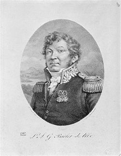 Louis-Albert Ghislain Bacler d'Albe (1761-1824), ancien directeur du Dépôt de la Guerre (1814), Godefroy Engelmann (1788-1839), Charles-Etienne Leguay (1762-1846)