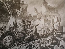 Le tremblement de terre de Bâle illustré par Karl Jauslin (1842–1904)