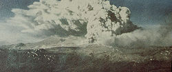 Éruption du Cordón Caulle en 1960