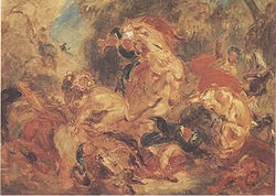 Eugène Delacroix - La Chasse aux lions.jpg