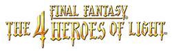 Logo du jeu Final Fantasy: The 4 Heroes of Light.