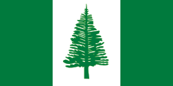 drapeau de Norfolk