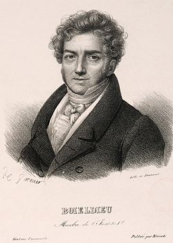 François-Adrien Boieldieu, d'après Henri-François Riesener, Bibliothèque nationale de France.
