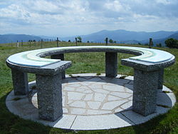 La table d'orientation panoramique du Grand Ventron