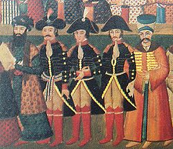 Ambassade auprès du Shah de Perse, menée par le général Gardanne.