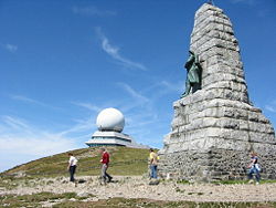 Radar et monument