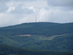 Vue du Haut Folin depuis le mont Beuvray