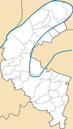 Géolocalisation sur la carte : Hauts-de-Seine/France
