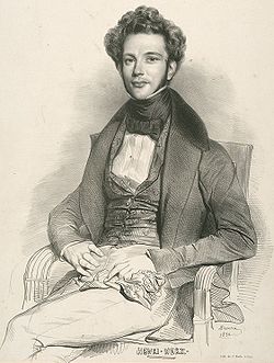 Portrait par Achille Devéria (1832).