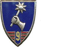 Insigne régimentaire du 9e régiment de chasseurs d'Afrique (1959).jpg