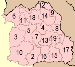 Les provinces d'Isan