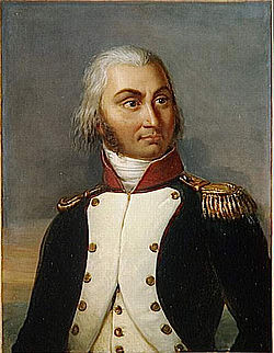Jean-Baptiste Jourdan, lieutenant-colonel au 2e bataillon de la Haute-Vienne en 1792 (1762-1833) commencé par Julie Valpolière (Marseille, 1790 - Paris, 1842), terminé par Horace Vernet (Paris, 1789 - Paris, 1863), 1834.