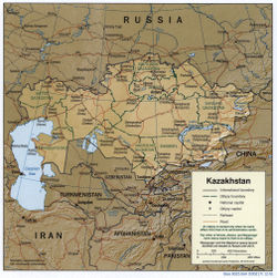 Géographie du Kazakhstan