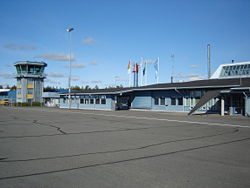 L'aéroport de Kuusamo