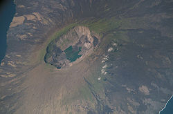 Image satellite de La Cumbre en juillet 2002.