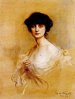 Anna-Elisabeth, comtesse de Noailles par Philip Alexius de László, 1913