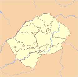 (Voir situation sur carte : Lesotho)