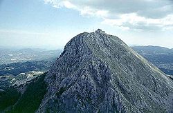 Vue du mont Lovćen