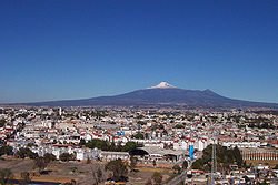 La Malinche depuis Puebla.