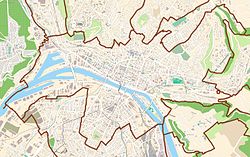 Géolocalisation sur la carte : Rouen/France