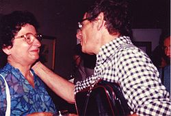 Marie-Claire Alain et Henri Lémonon au festival de Saint-Donat en 1982