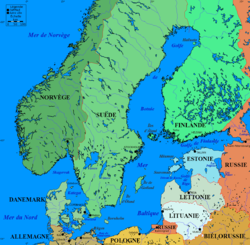 Zone de travail et de partenariat de la Convention HELCOM (Mer Baltique