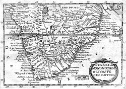 « L'Empire du Monomotapa et la Coste des Caffres »(carte de 1688)