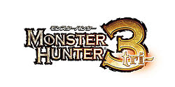 Logo du jeu Monster Hunter 3 (tri).