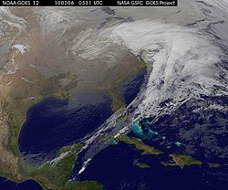 Image illustrative de l'article Tempête de neige du 1er au 6 février 2010 le long de la côte est des États-Unis et du Canada