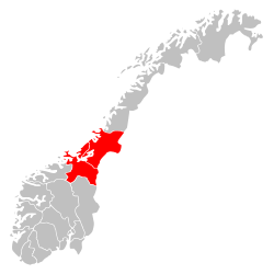Norway Regions Trøndelag Position.svg
