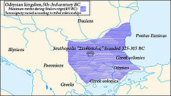 Le royaume des Odryses au IVe siècle av. J.-C.