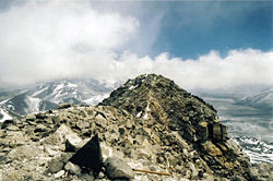 Le sommet du Nevado Ojos del Salado.