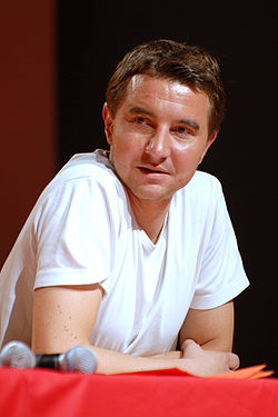 Olivier Besancenot, en meeting à Toulouse, le 20 avril 2007.