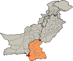 Pakistan - Sindh - Karachi district.svg