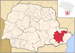 Région Microrégion de Curitiba