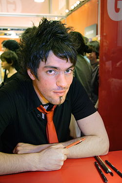 Pierre Loyvet au Salon du livre de Paris en mars 2009