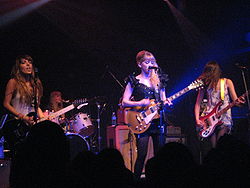 Les Plasticines à Toronto en 2009