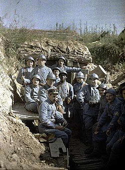 Les poilus en 1917