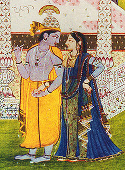 Krishna et Rhada